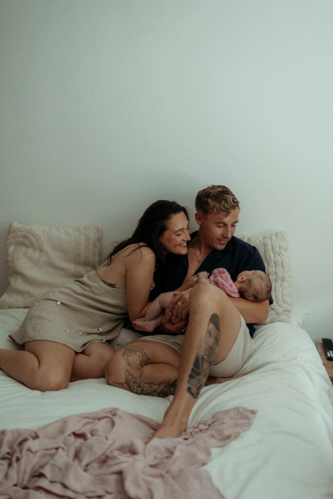 A Cosy & Cuddly Baby Photoshoot at Home in Cornwall